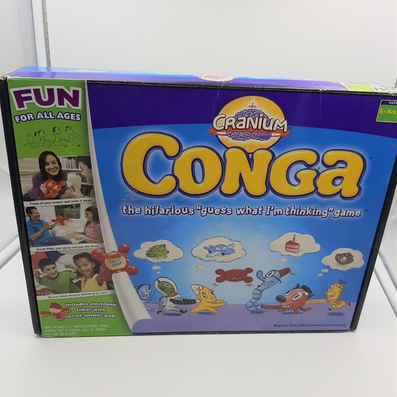 Conga Other - CRANIUM CONGA 2003 "Guess What I'm Thinking" Game